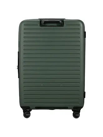 SAMSONITE | Trolley RESTACKD SPINNER 75cm extensible noir | dunkelgrün